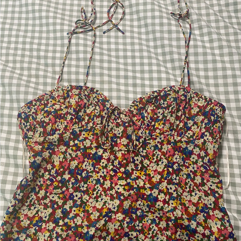Réalisation Vibrant Floral Top